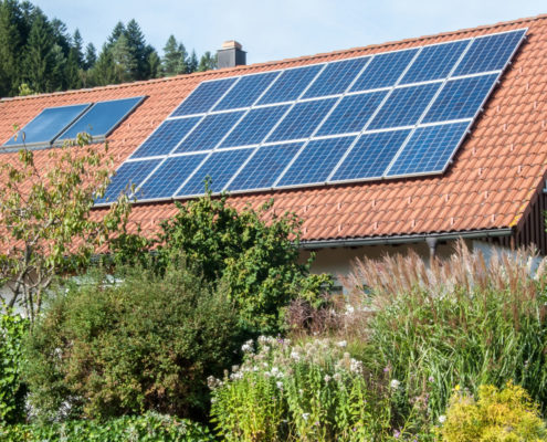 Photovoltaik Solaranlage – Privathaus in Alpirsbach erzeugt Solarstrom